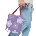 Pretty Purple Flowers Tote Bag