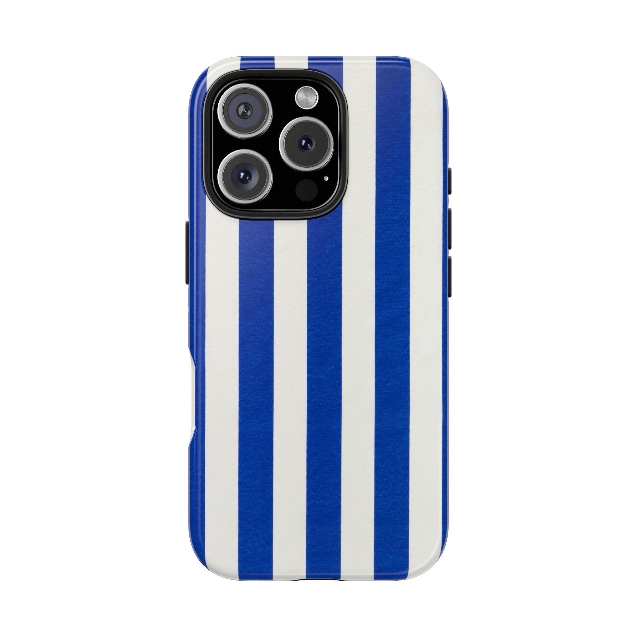 Blue & White Stripes Phone Case (Apple & Android)