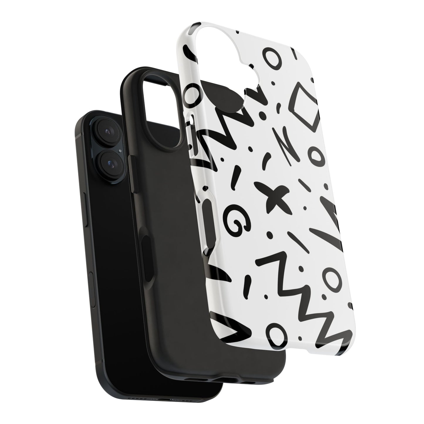 Abstract Memphis Pattern Phone Case