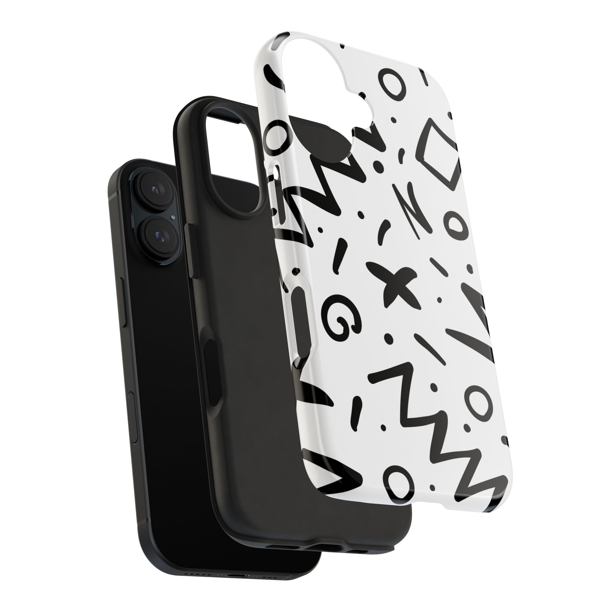 Abstract Memphis Pattern Phone Case (Apple & Android)