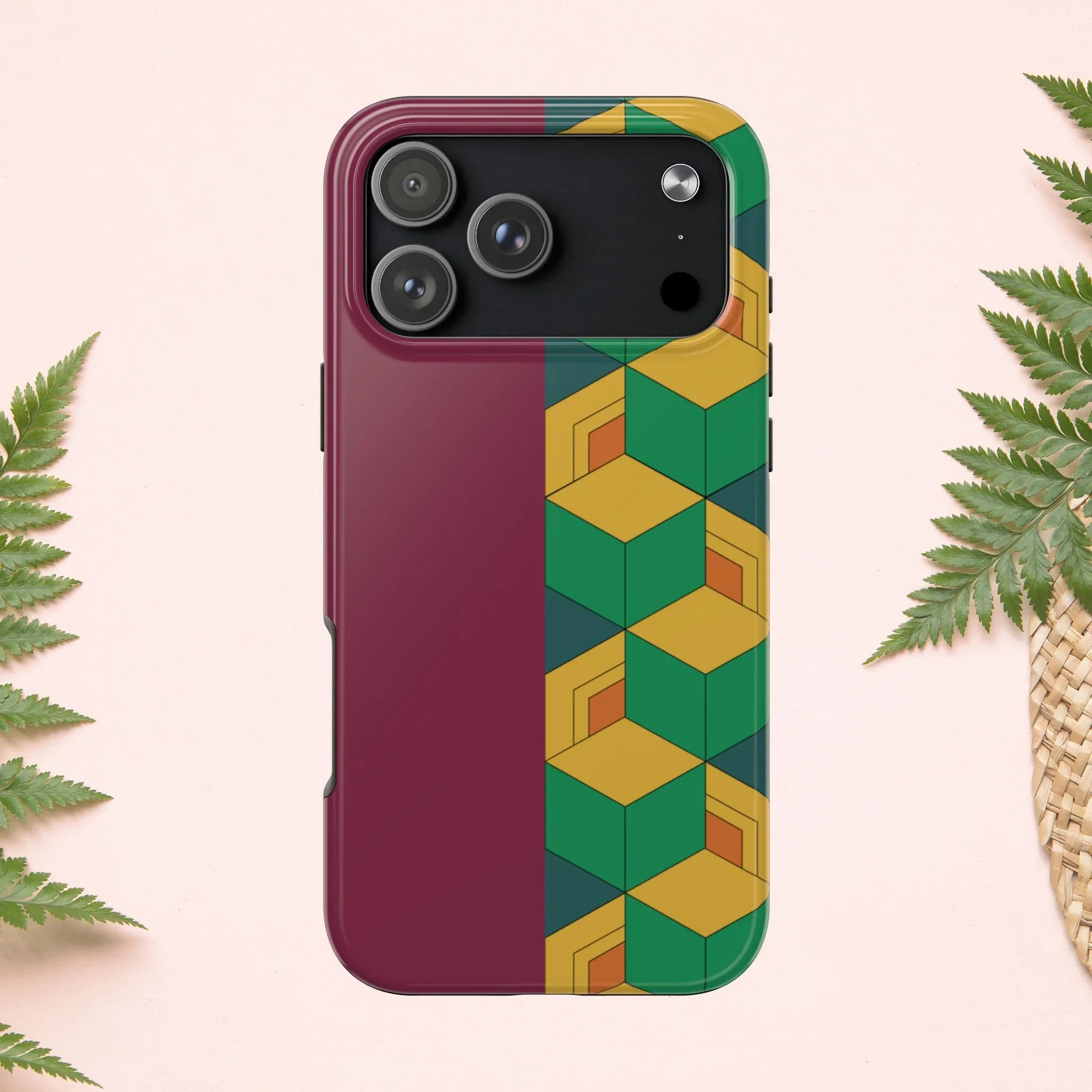 Brotherly Split Kimono Tough Phone Case (Apple & Android) - Pink Sweetheart