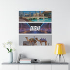 Dubai Skyline Acrylic Prints (Triptych)