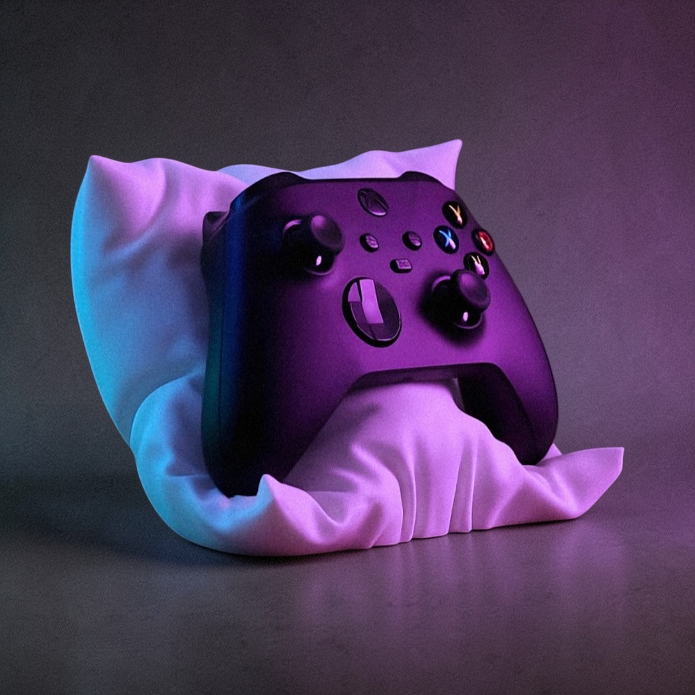 Satin Pillow Controller Stand