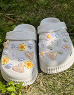 Twilight Honey Shimmer Clog Charms Set