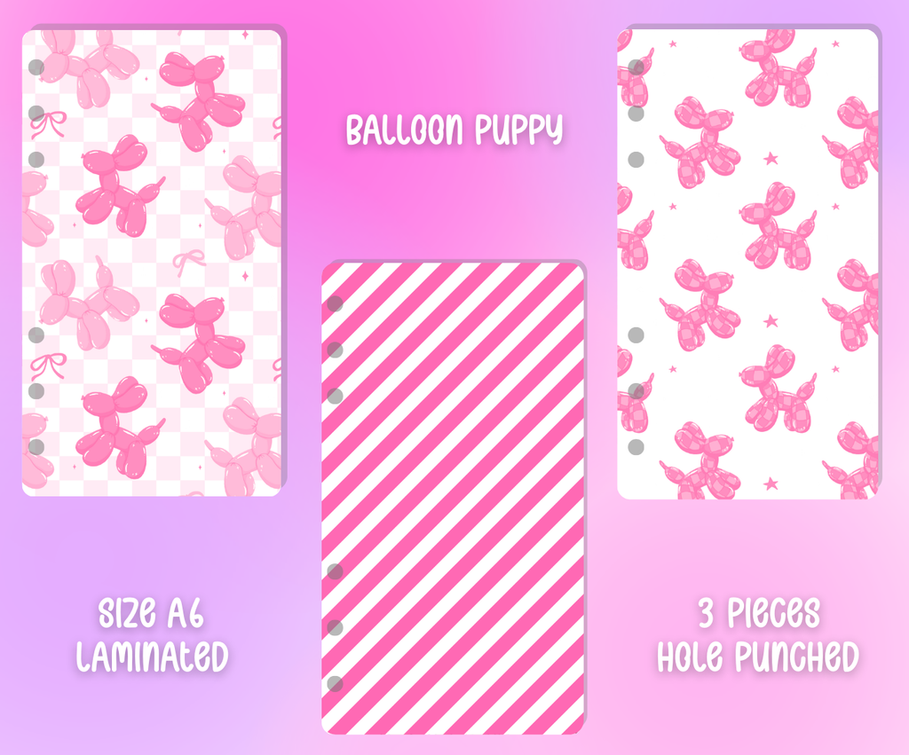 Decorative Binder Dashboards - A6