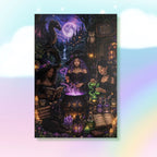 Witches in the Woods Puzzle - 1014pcs - Pink Sweetheart