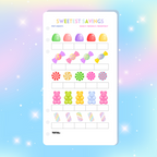 Single Page Saving Challenges & Trackers Inserts - A6