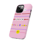 Bestie Bracelets Phone Case (Apple & Android) - Pink Sweetheart