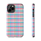 Checked Pattern Phone Case (Apple & Android)