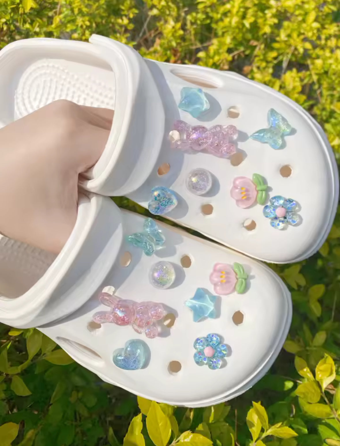 Sugar Bunny Dreamland Clog Charms Set