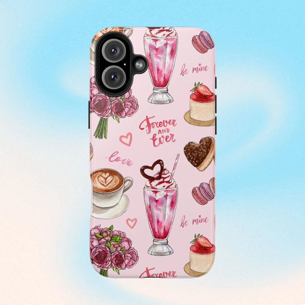 Be Mines Forever Phone Case (Apple & Android) - Pink Sweetheart