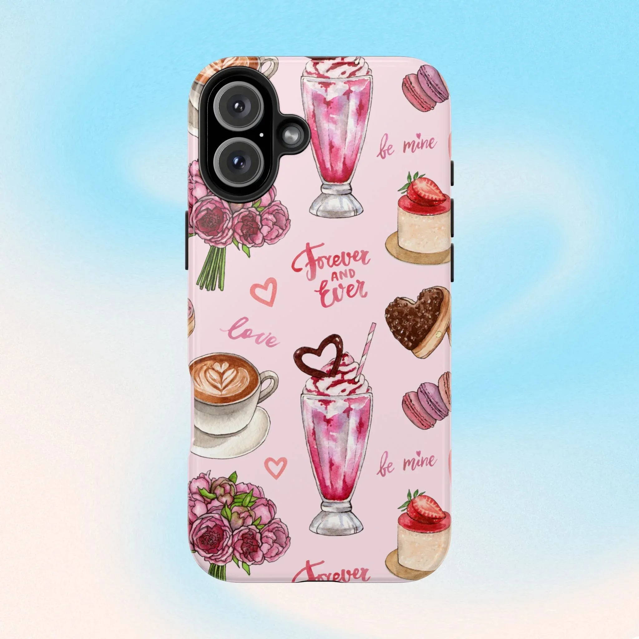 Be Mines Forever Phone Case (Apple & Android) - Pink Sweetheart