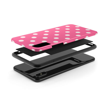 Pink Polka Dot Phone Case