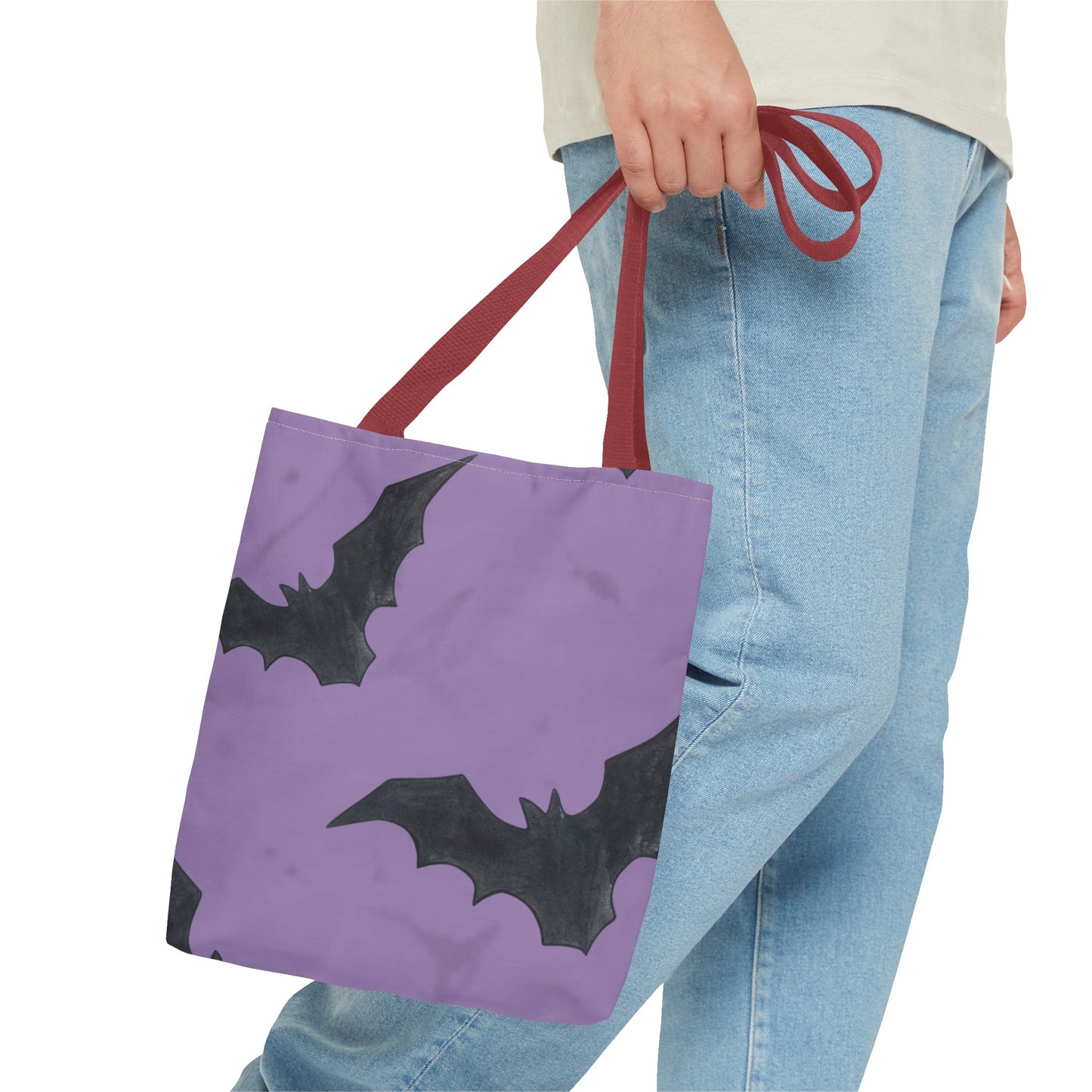 Black Bats at Midnight Tote Bag