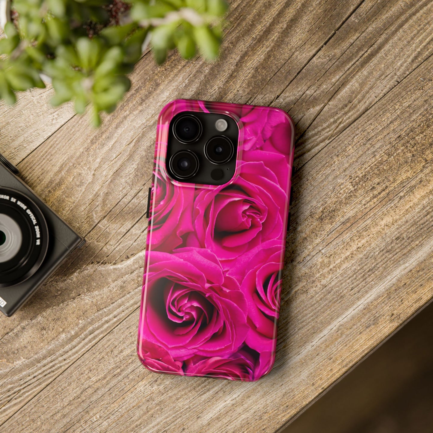 Fuchsia Rose Phone Case