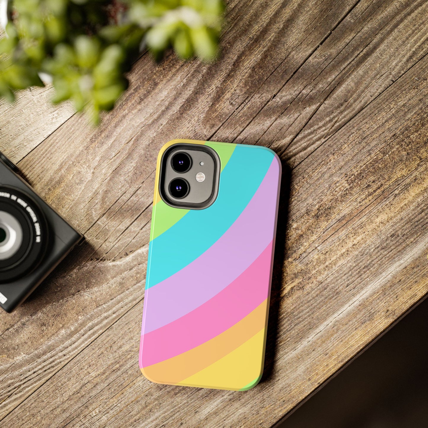 Neon Rainbow Phone Case