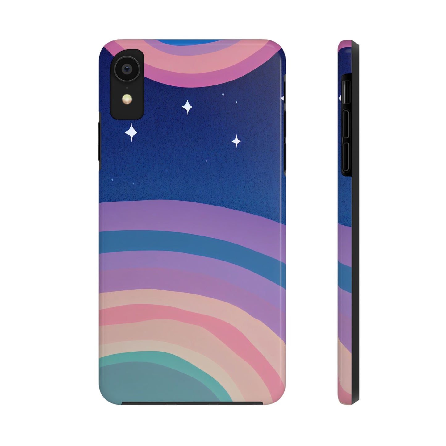 Midnight Rainbows Phone Case