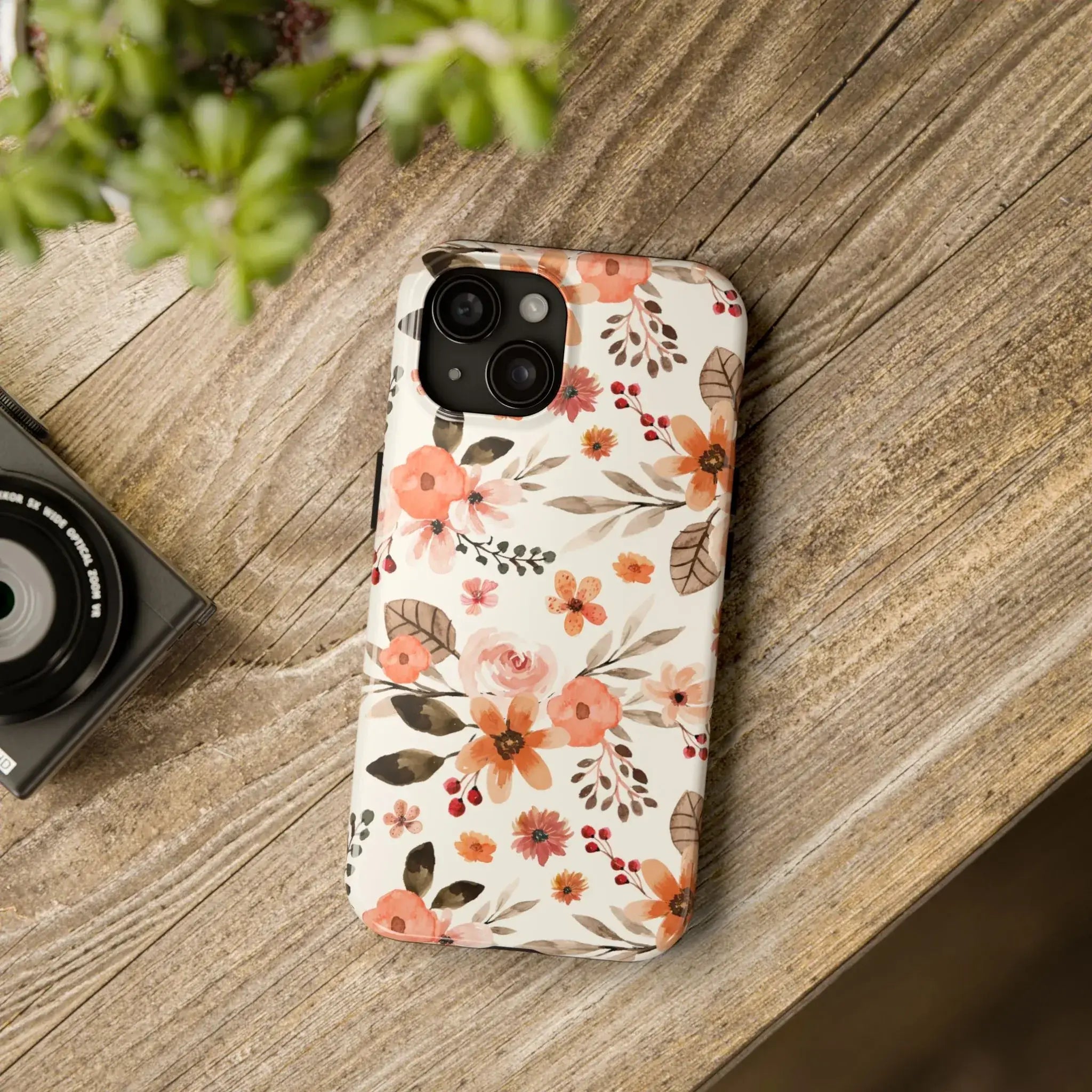 Timeless Vintage Florals Phone Case (Apple & Android) - Pink Sweetheart