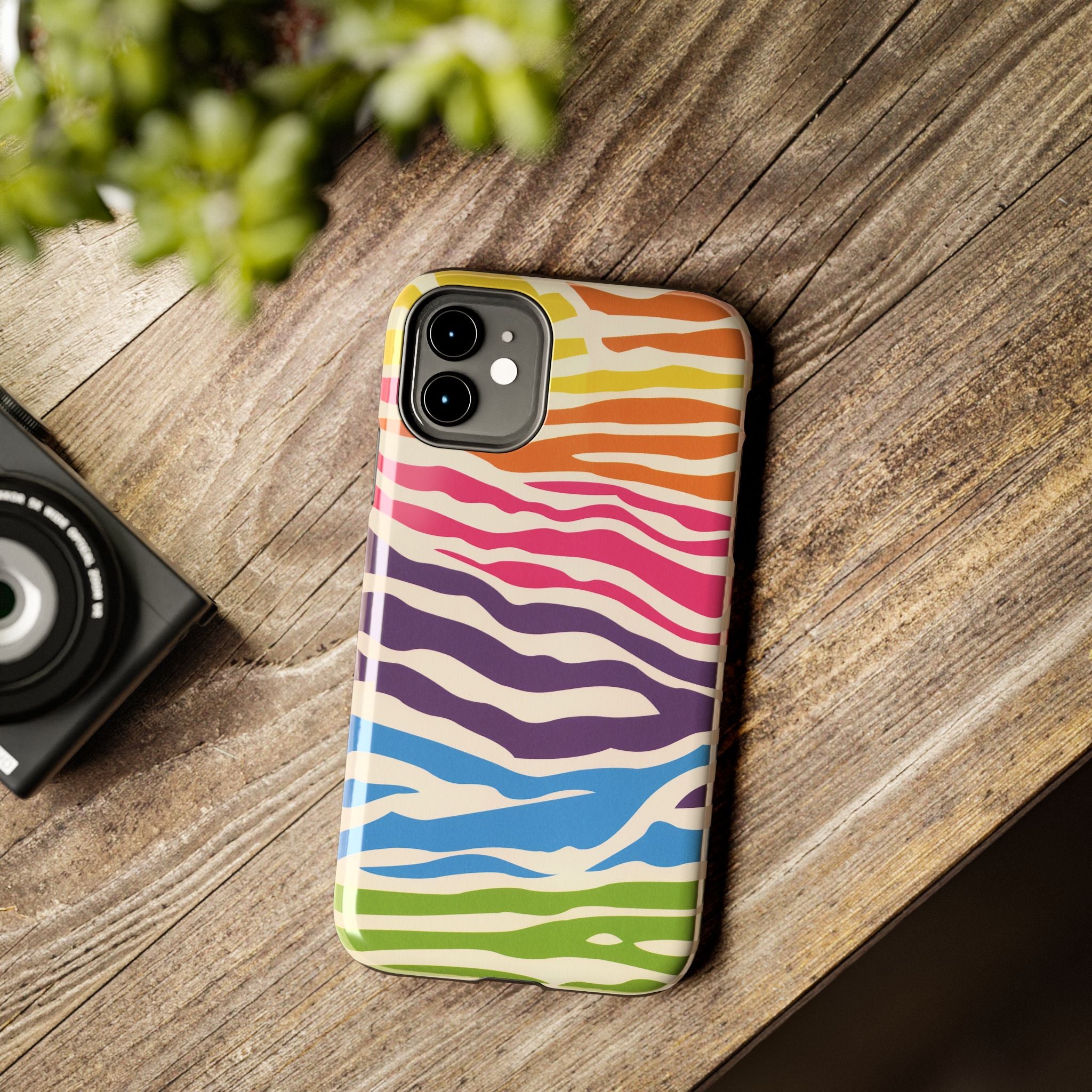 Rainbow Zebra Phone Case (Apple & Android)