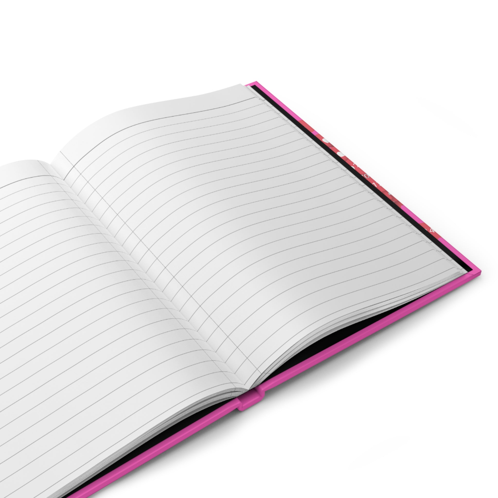 Amar mi publicación en las redes sociales Cuaderno mate de tapa dura