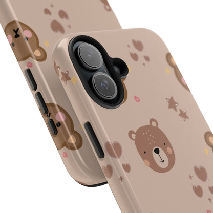 Boho Brown Bear Phone Case