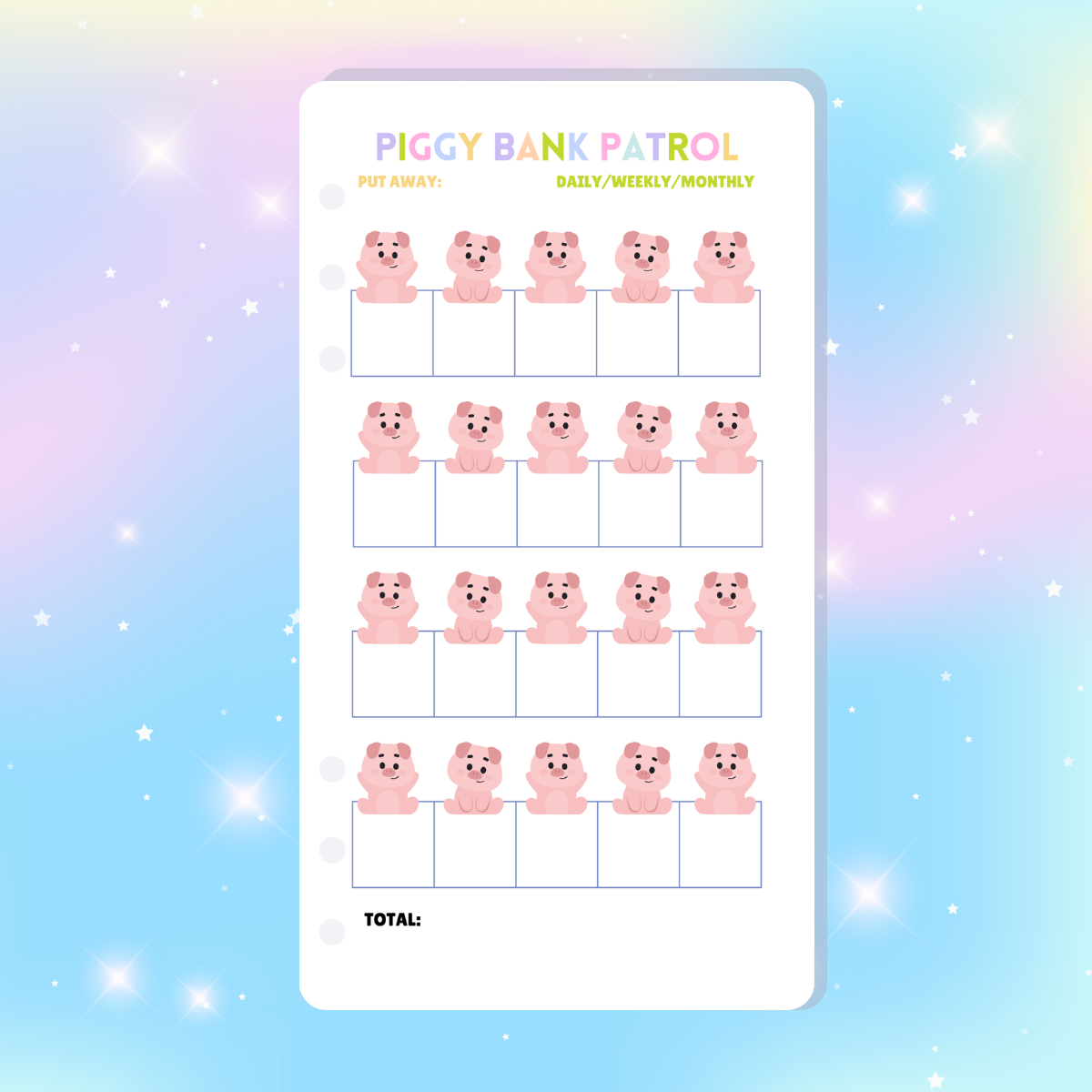 Single Page Saving Challenges & Trackers Inserts
