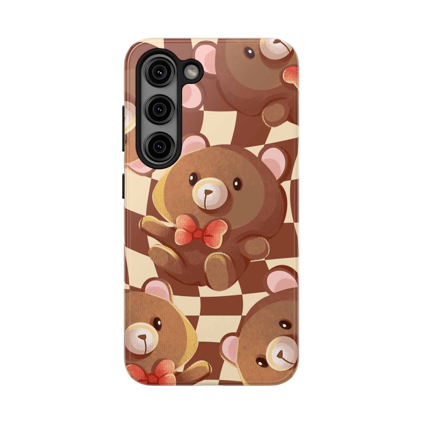 Retro Brown Bear Phone Case