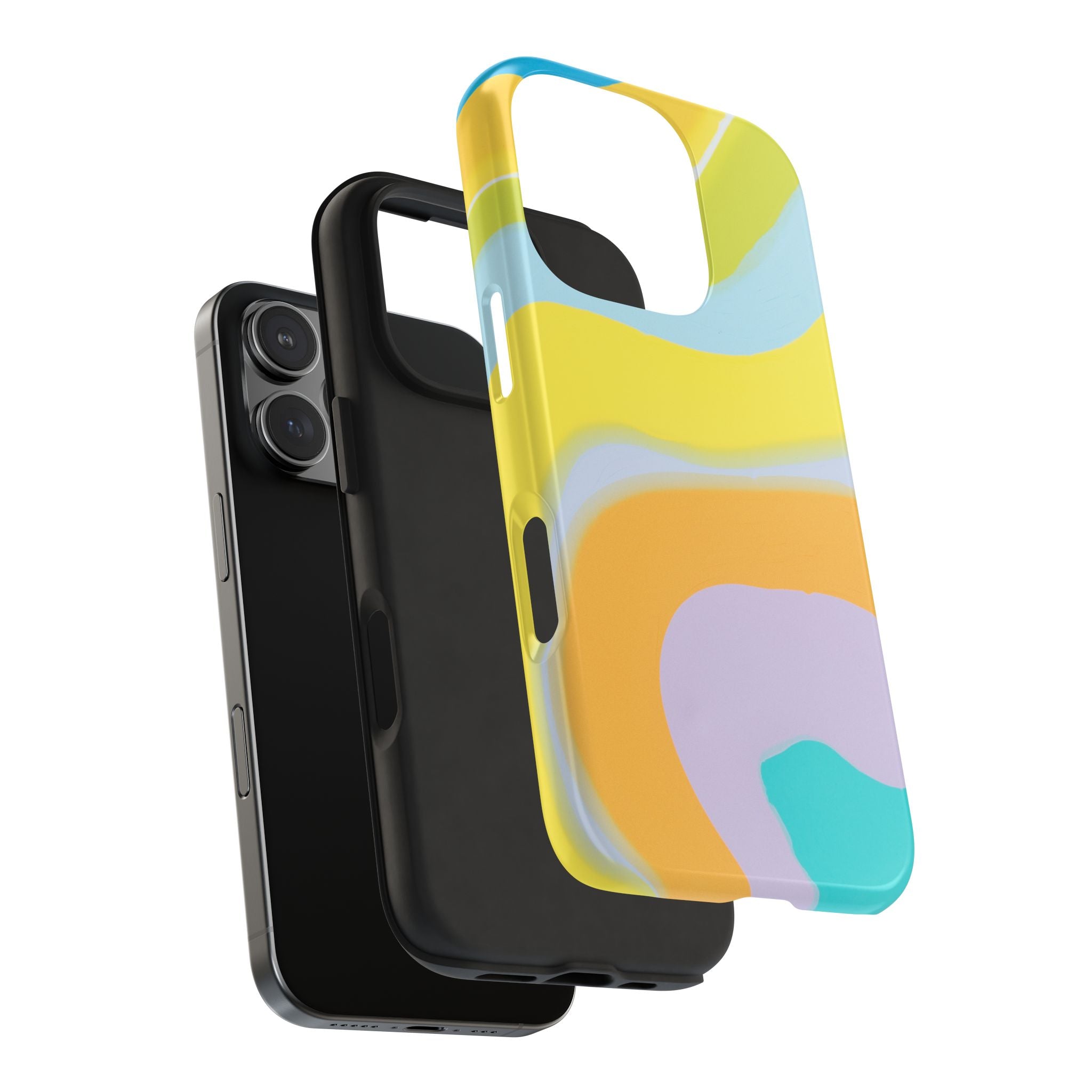 Colorful Pastel Marble Pattern Phone Case (Apple & Android)