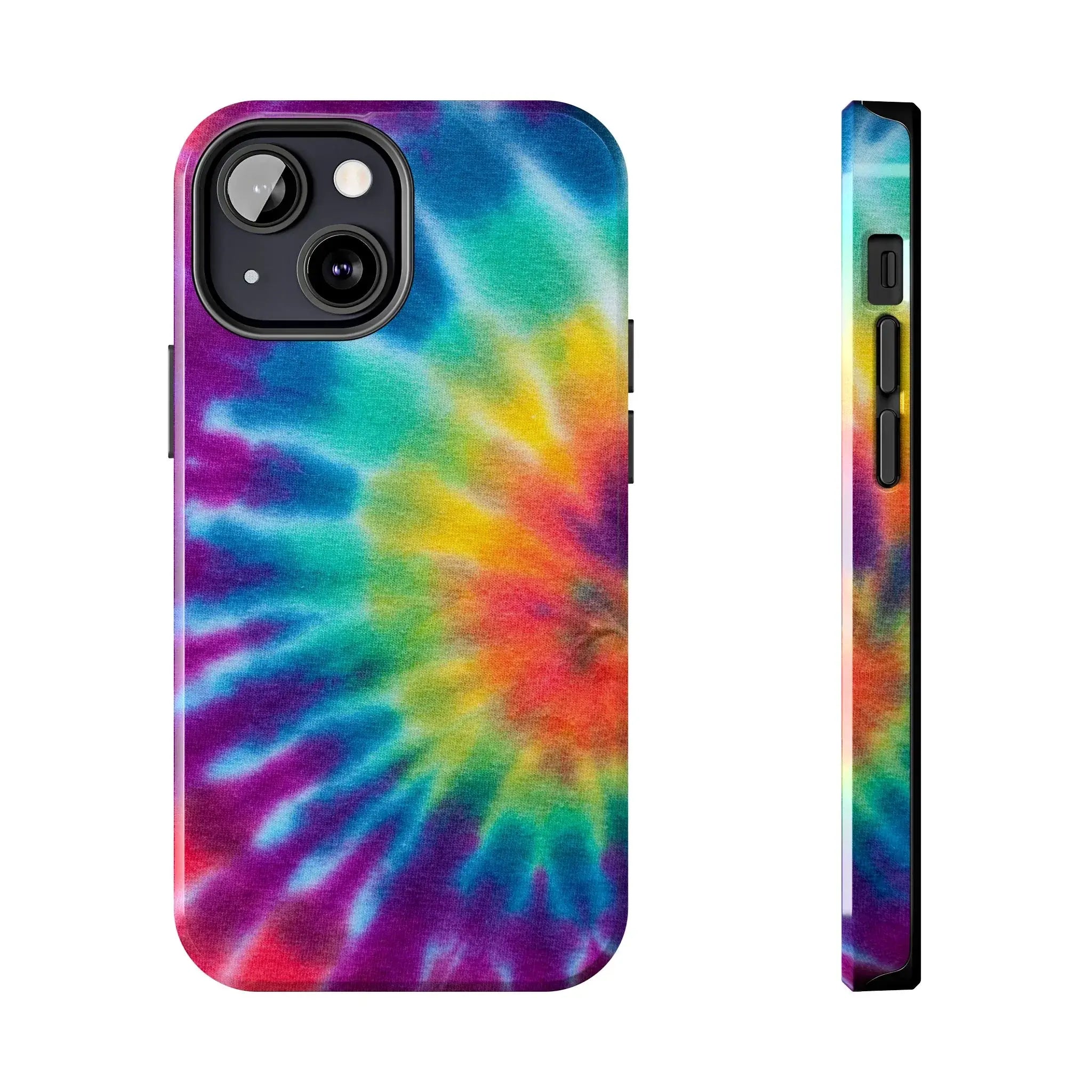 Groovy Tie Dye Phone Case (Apple & Android) - Pink Sweetheart