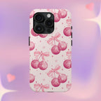 Disco Cherries Phone Case (Apple & Android) - Pink Sweetheart