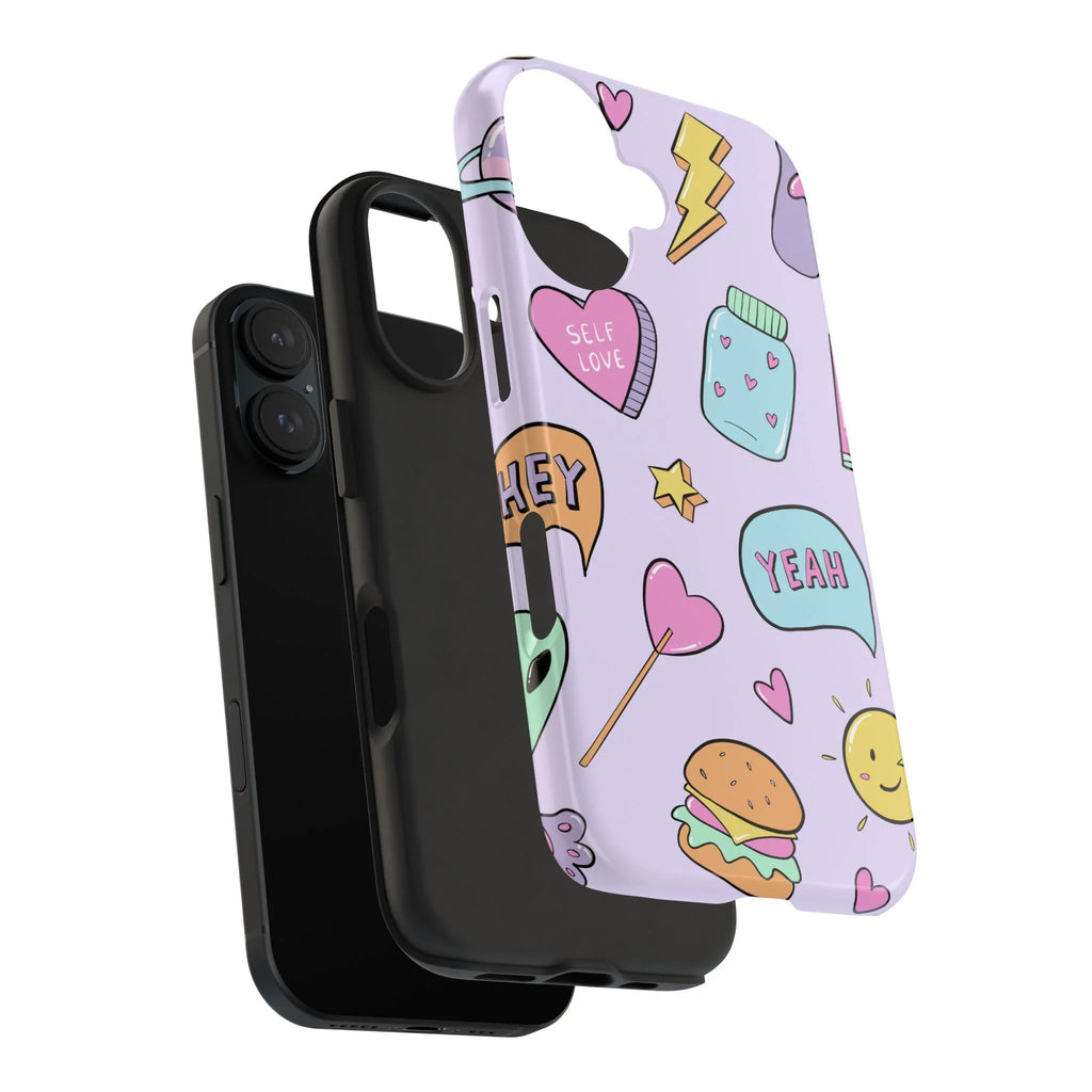 Kawaii Cute Collection Phone Case (Apple & Android) - Pink Sweetheart
