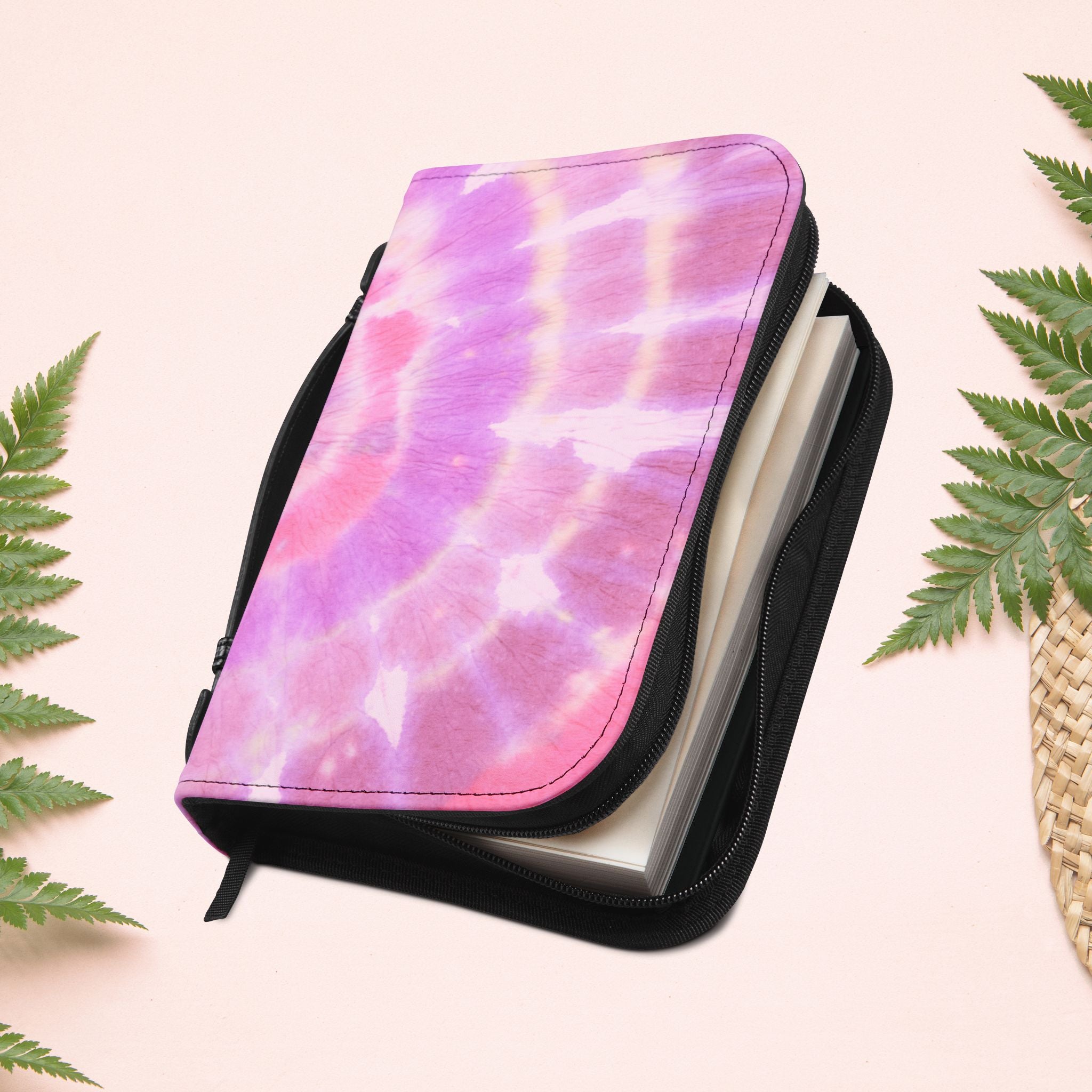 Pastel Tie Dye Book Cover
