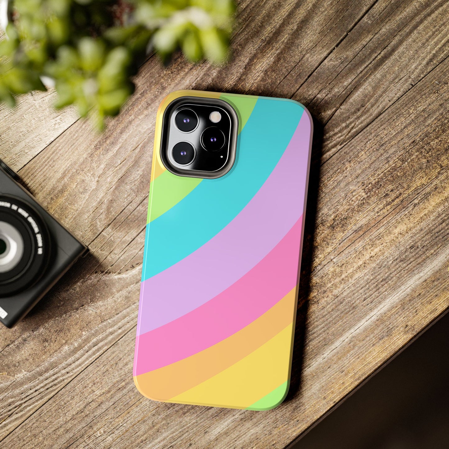 Neon Rainbow Phone Case