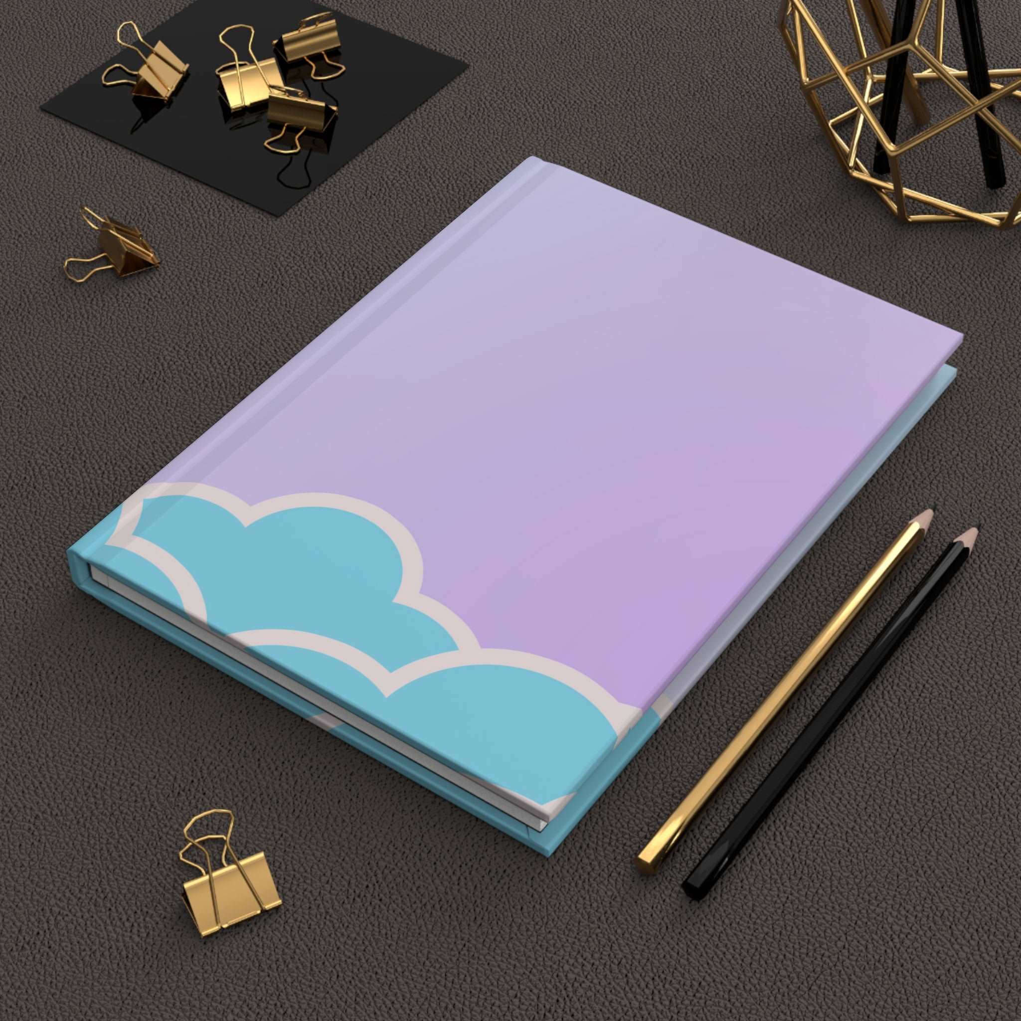 Bouncy Clouds Hardcover Matte Journal