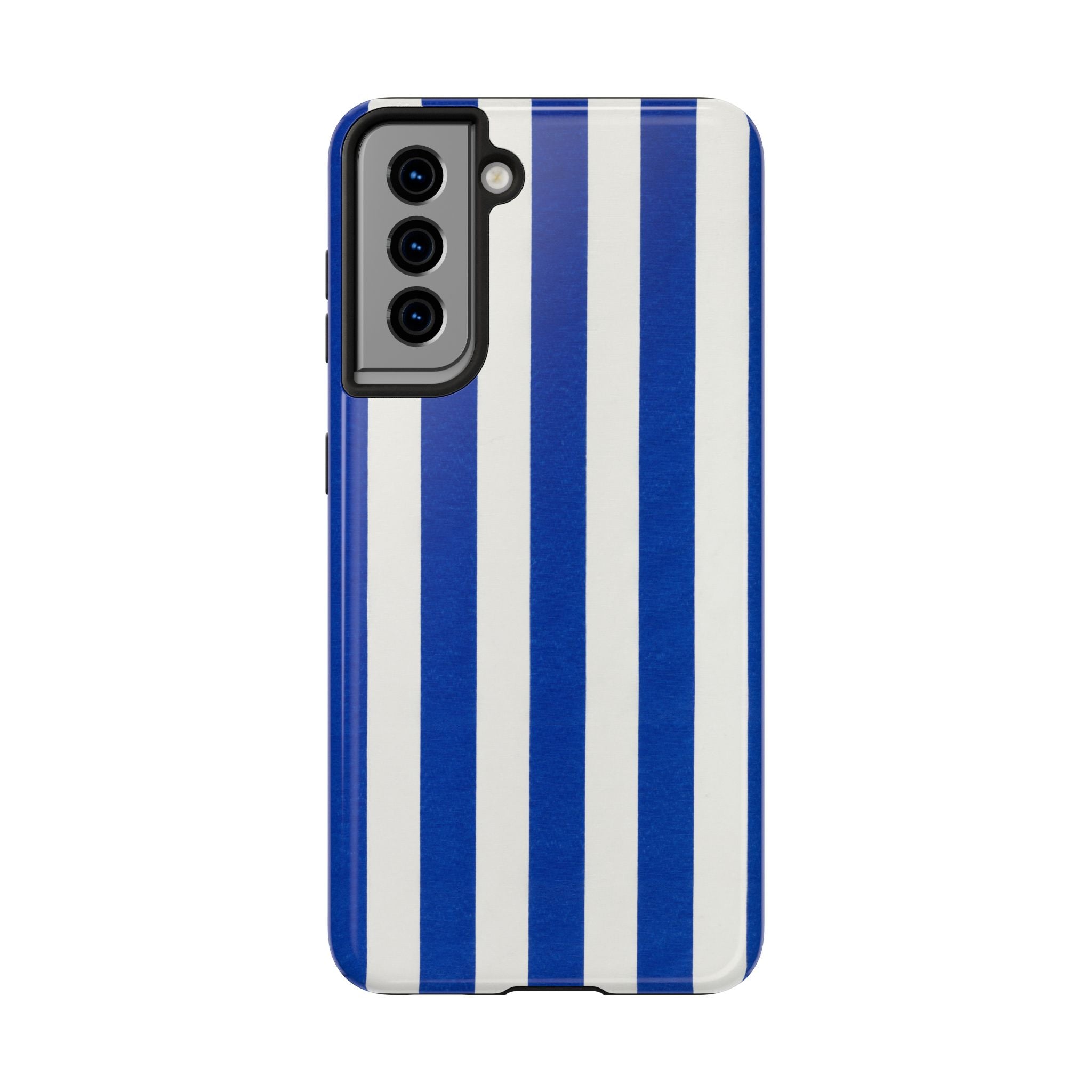 Blue & White Stripes Phone Case (Apple & Android)