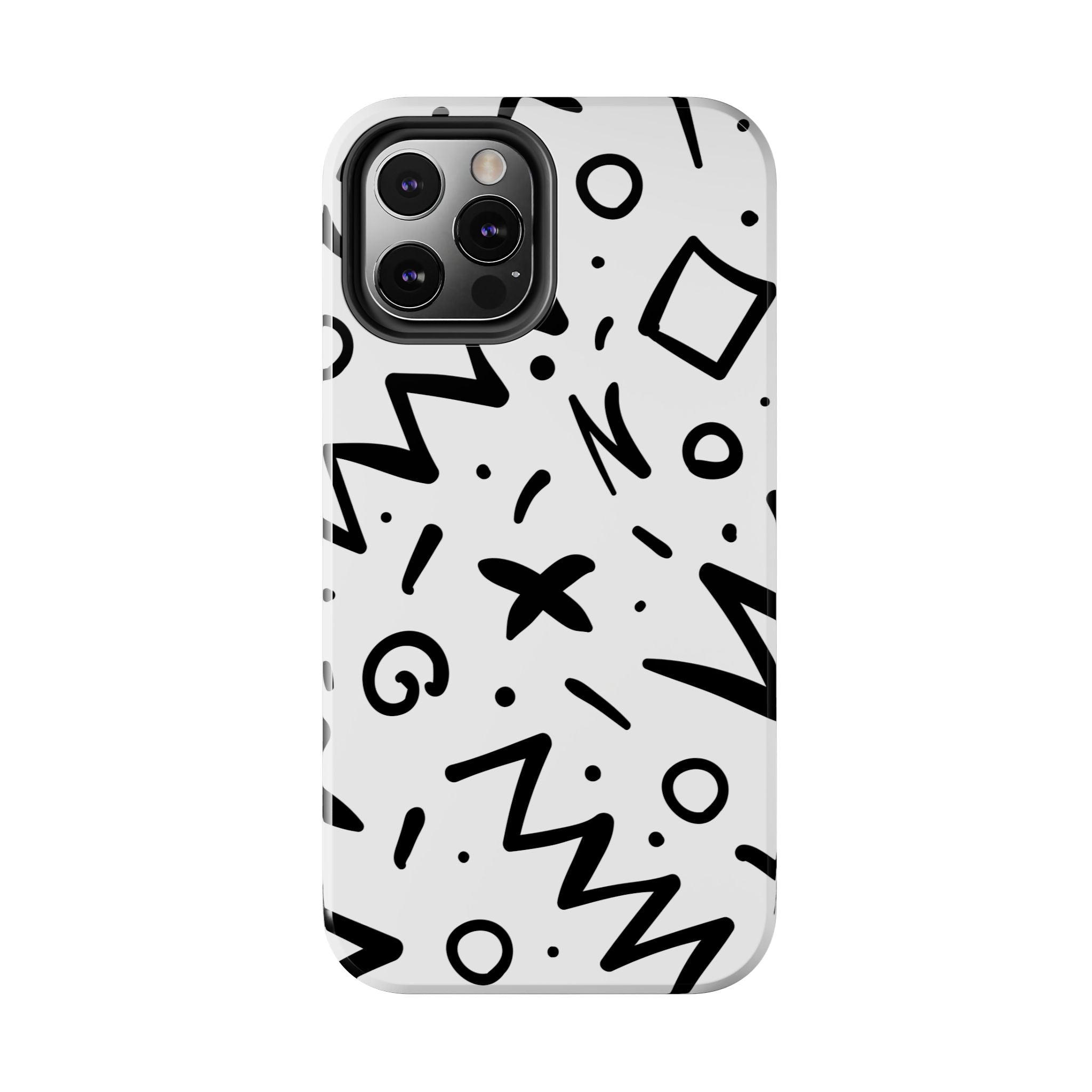 Abstract Memphis Pattern Phone Case (Apple & Android)