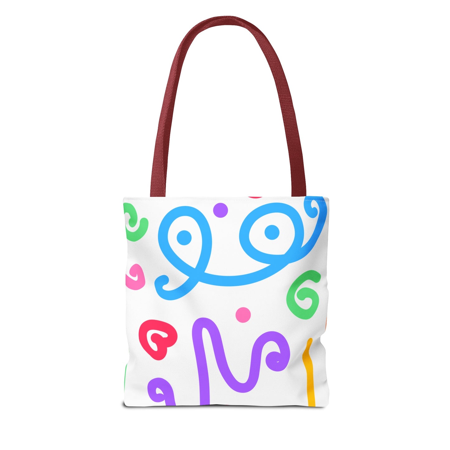 Colorful Doodles Tote Bag