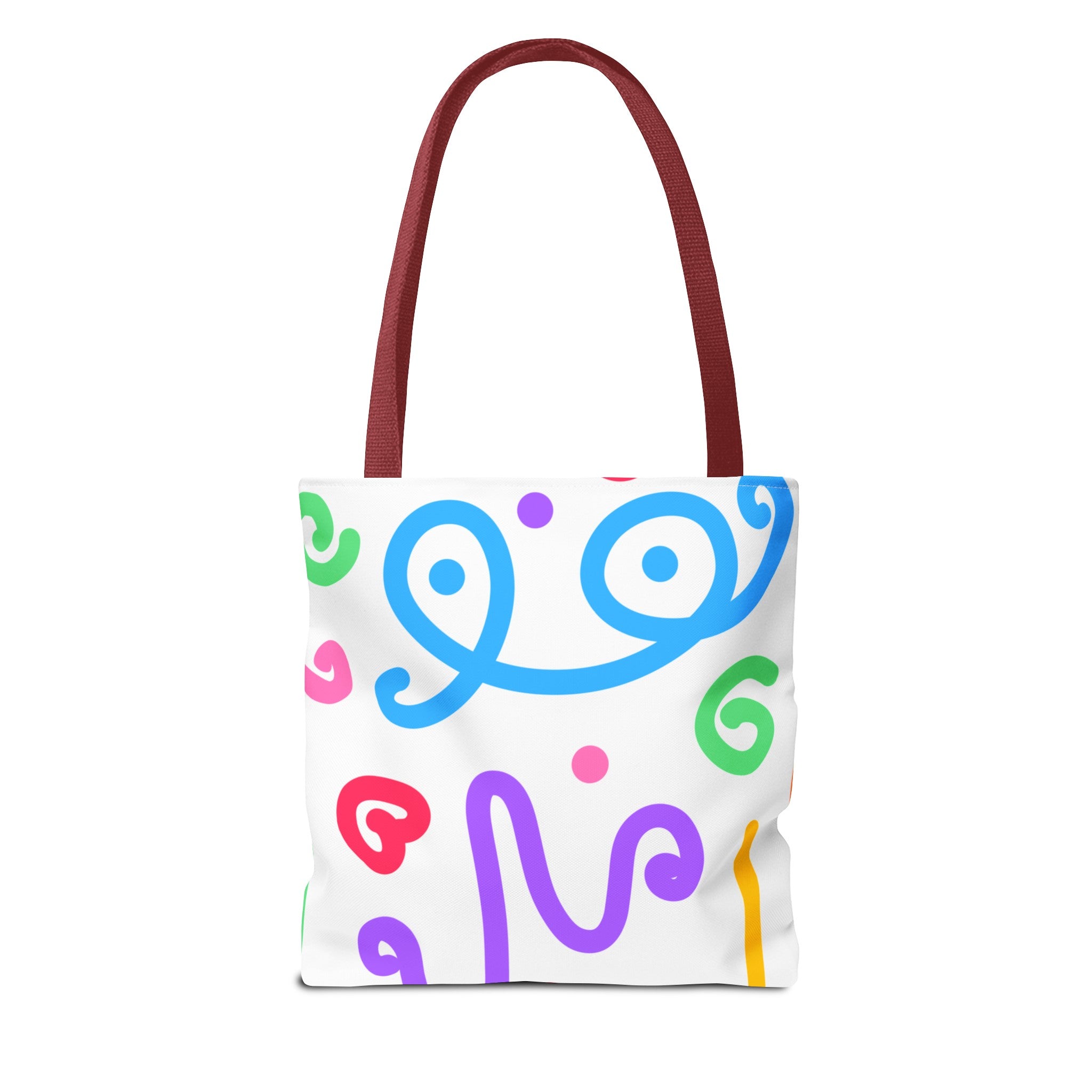 Colorful Doodles Tote Bag