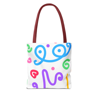 Colorful Doodles Tote Bag