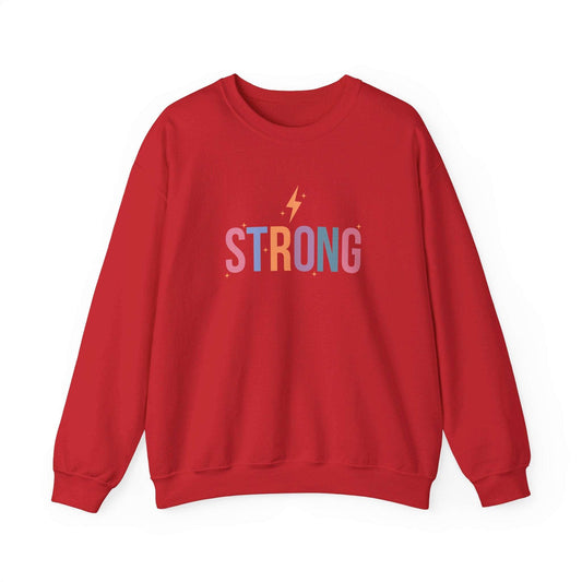 "Strong" Heavy Blend™ Crewneck Sweatshirt