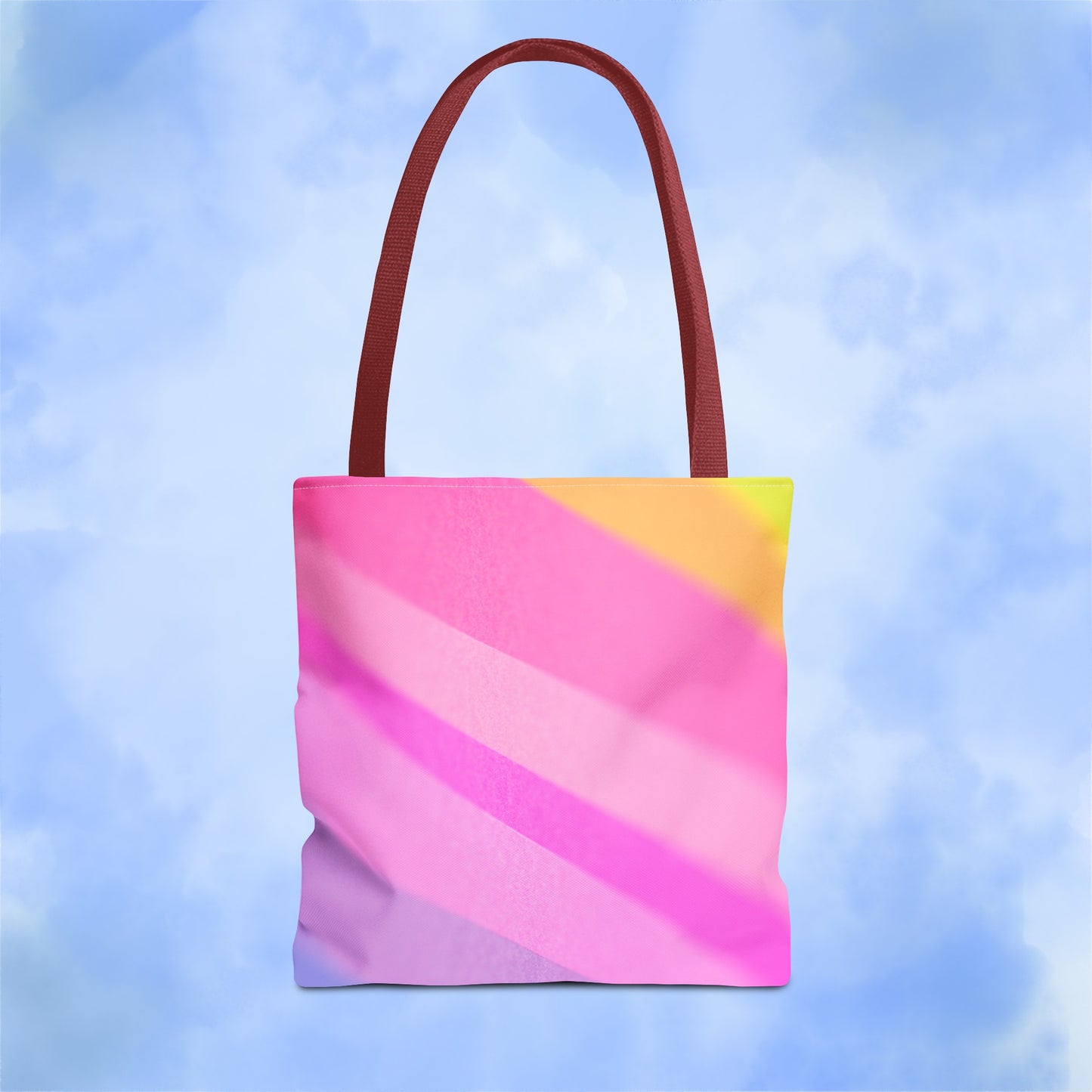 Blurred Rainbow Sectrum Tote Bag