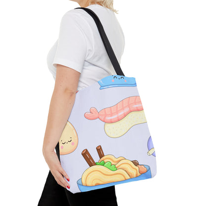 Kawaii Anime Snacks Tote Bag