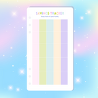 Single Page Saving Challenges & Trackers Inserts - A6