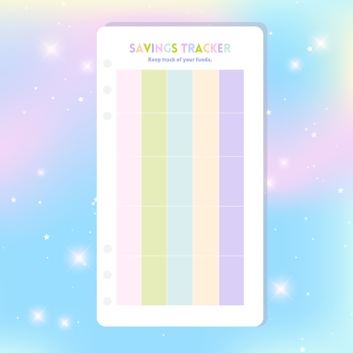 Single Page Saving Challenges & Trackers Inserts