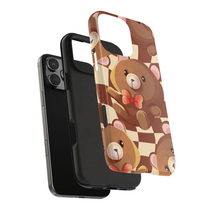 Retro Brown Bear Phone Case