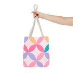 Pastel Geometric Tote Bag