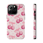 Disco Cherries Phone Case (Apple & Android) - Pink Sweetheart