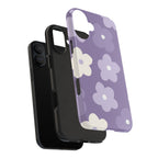 Pastel Purple Flowers Phone Case (Apple & Android)
