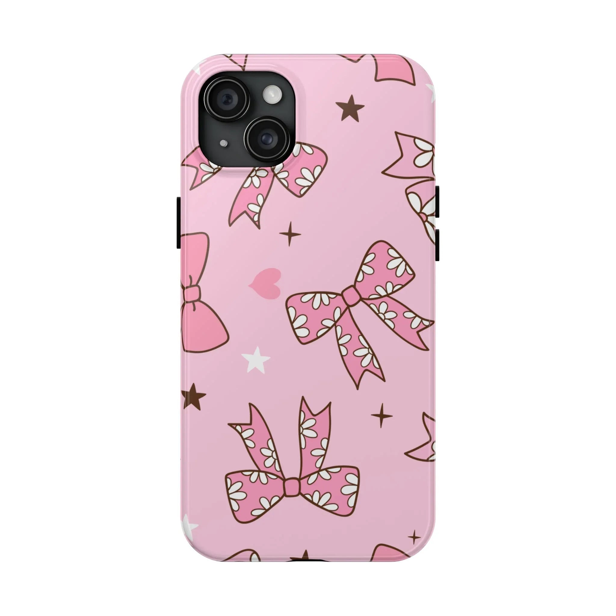 Pretty Pink Bows Phone Case (Apple & Android) - Pink Sweetheart