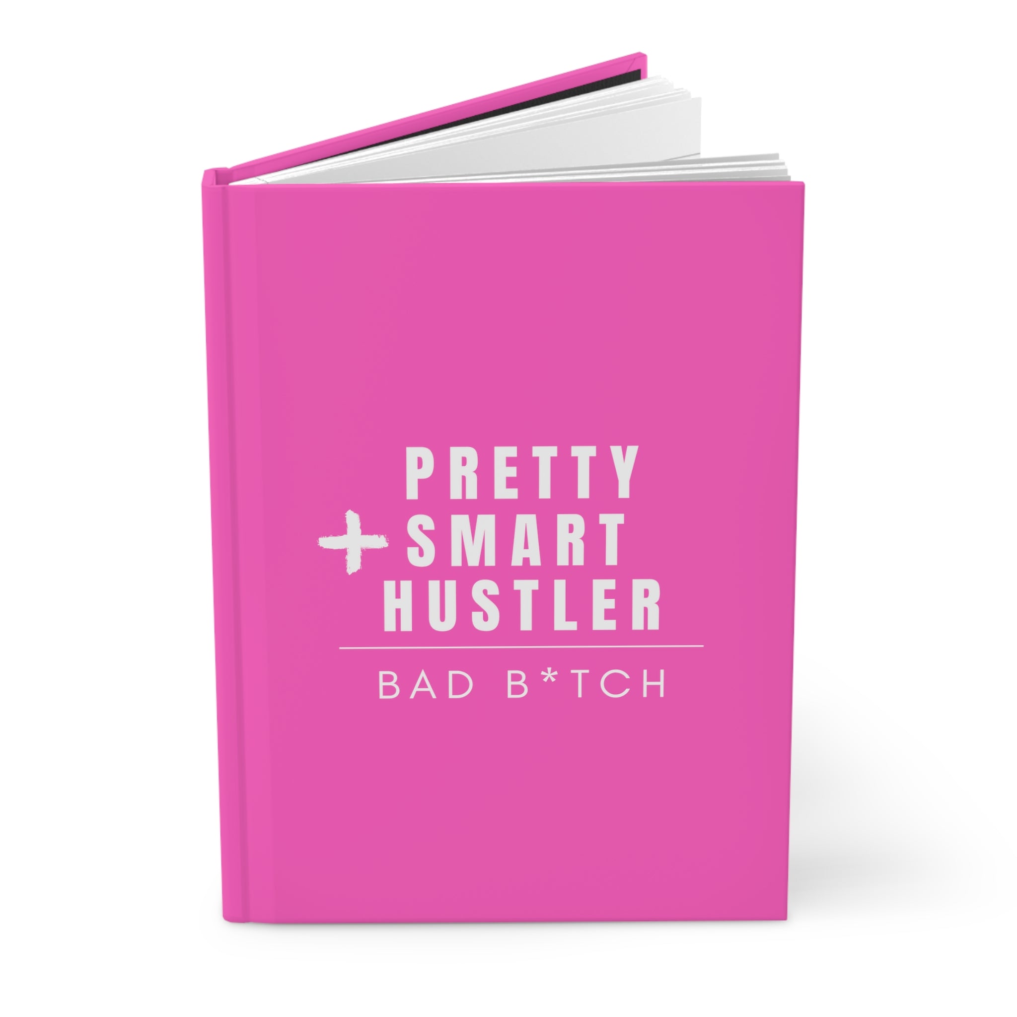 Pretty Smart Hustler Cuaderno de tapa dura mate